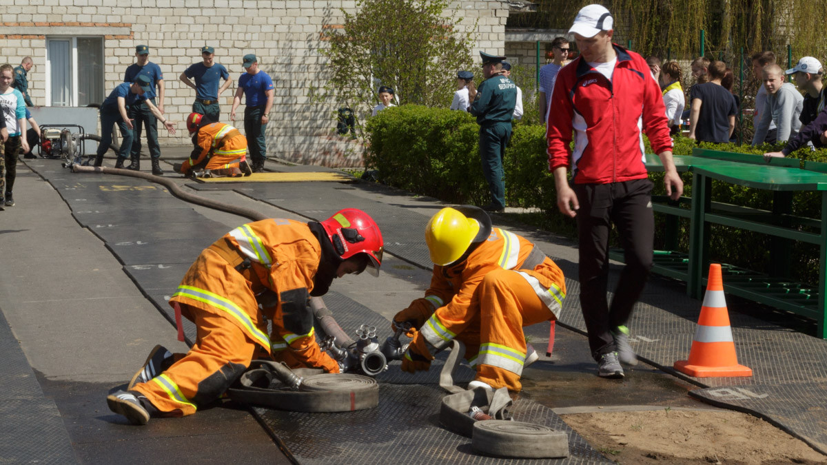 14 слет юных спасателей пожарных