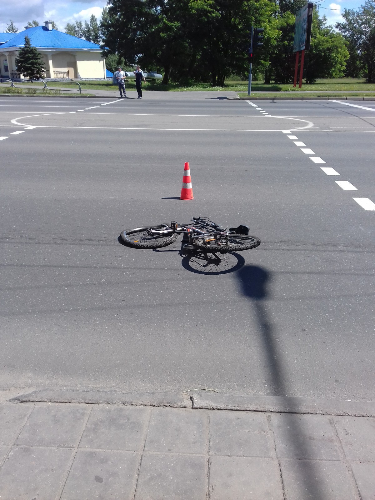 6 июля в Бобруйске травмирован ребенок-велосипедист