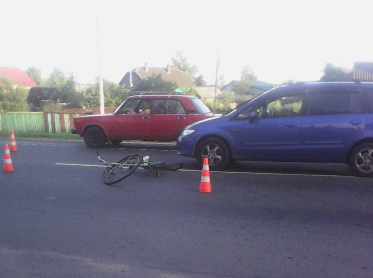 1 августа в Бобруйске травмирован велосипедист.