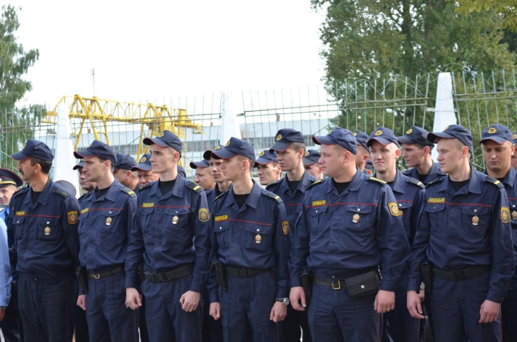 На протяжении трех дней сотрудники бобруйской милиции сдавали экзамены по профессиональной подготовке.