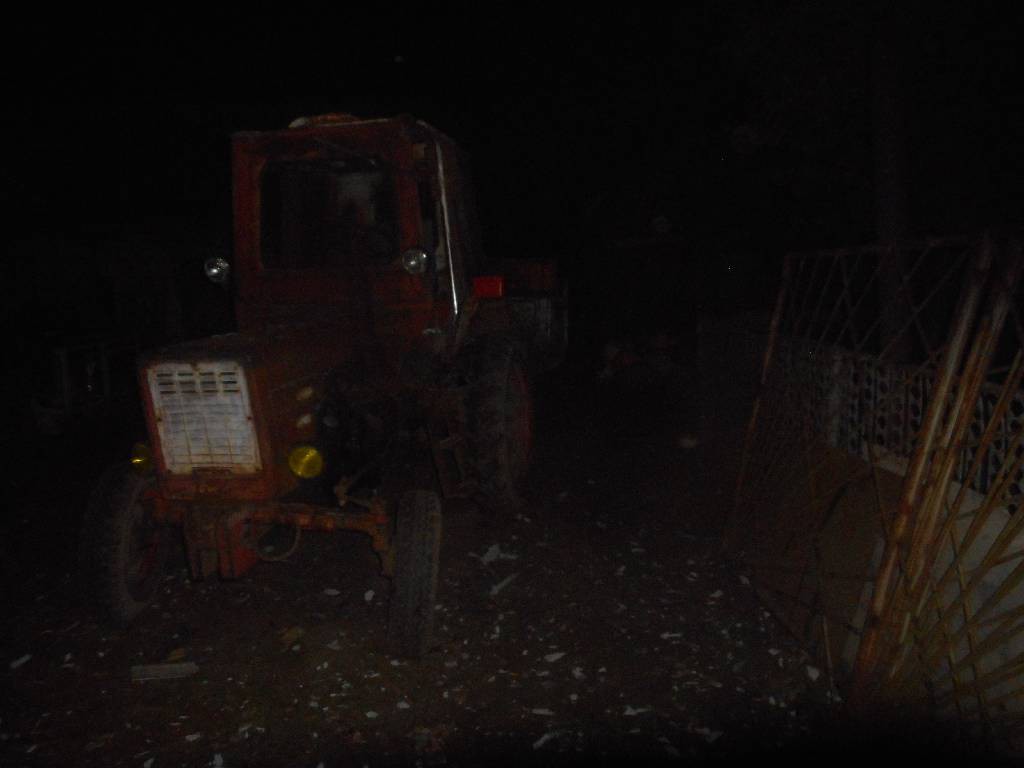 Вечером 8 октября 2017 года поступило сообщение о загорании хозяйственных построек в д. Бабино-1 Химовского с/с Бобруйского района.