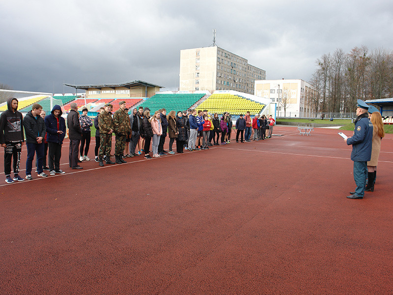 В минувшую пятницу 27 октября на стадионе «Спартак» прошел первый этап спортивно-оздоровительного турнира «Вместе – за безопасность».