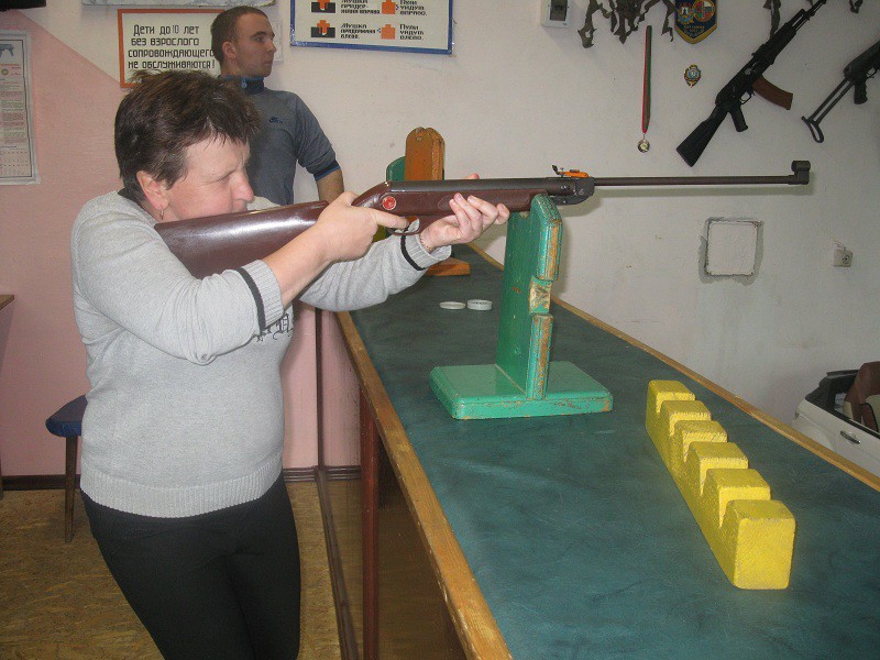 Соревнования по стрельбе среди людей с ограниченными возможностями.