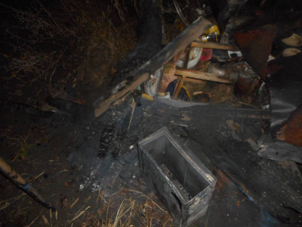 Вечером 9 ноября поступило сообщение о пожаре жилого строения в поселке Туголица Слободковского сельсовета Бобруйского района.