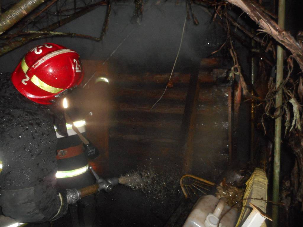 Ночью 27 ноября на телефон «101» поступило сообщение о пожаре бани, расположенной по улице Энергетиков в Бобруйске.