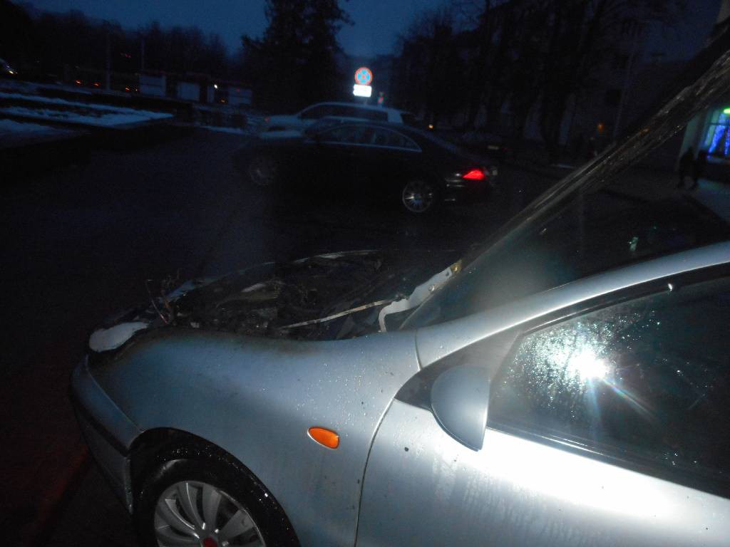 В 16-32 8 декабря 2017 года, бобруйским спасателям, на телефон «101», поступило сообщение о загорании легкового автомобиля по улице М. Горького в г. Бобруйске.