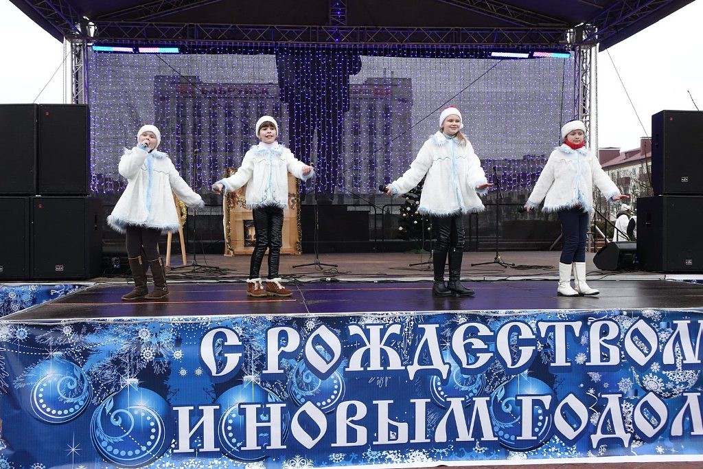 Бобруйск встретил Новый год и Рождество Бобруйск встретил Новый год и Рождество