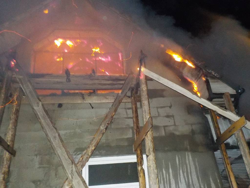 В 7 утра 26 января поступило сообщение от соседей о пожаре частного домовладения по адресу: Бобруйский район, Химовский сельсовет, деревня Думановщина.