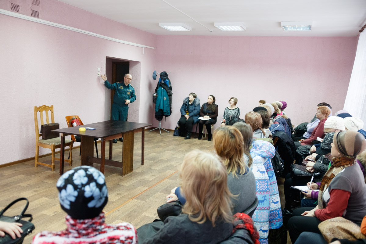 21 марта Дмитрий Сказов выступил в трудовом коллективе учреждения «ТЦСОН Первомайского района г. Бобруйска».