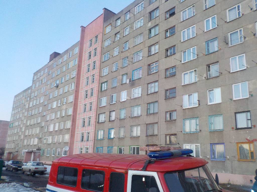 Вечером 24 марта 2018 года спасателям, на телефон 101, поступило сообщение о пожаре в общежитии по бульвару Молодежному в Бобруйске.