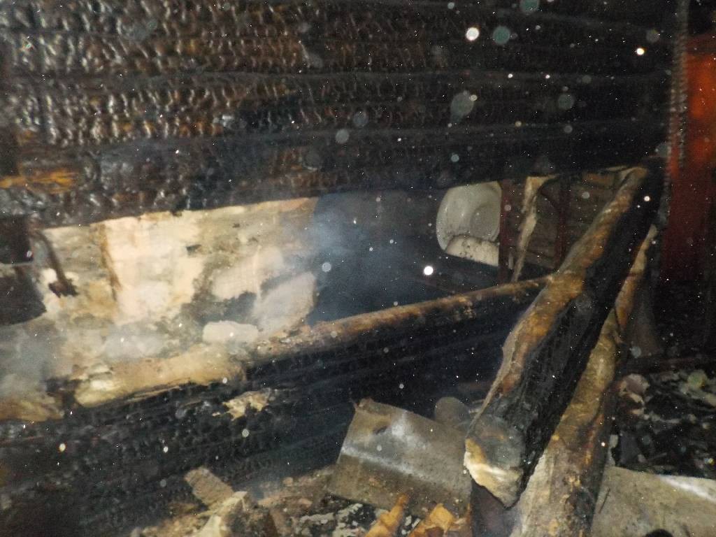 22 апреля 2018 года в 01-29 поступило сообщение о загорании бани на территории частного домовладения в пос. Черепичном в г. Бобруйске.