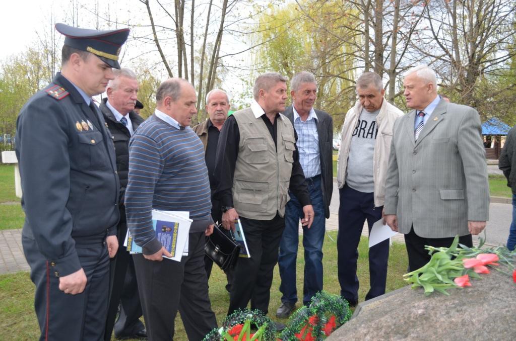 В управлении внутренних дел Бобруйского горисполкома прошла встреча ветеранов-чернобыльцев.