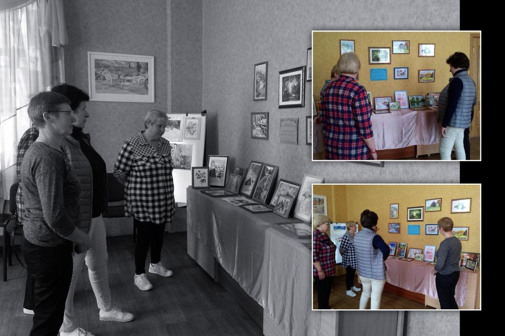 В учреждении «Территориальный центр социального обслуживания населения Ленинского района г. Бобруйска» 27 апреля 2018 открылась выставка «Незабываемые красоты природы».