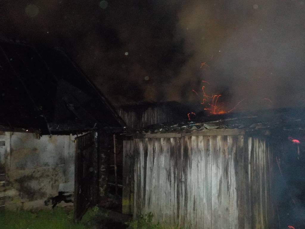 16 мая в 00-48 поступило сообщение о загорании сельскохозяйственной постройки на территории частного домовладения в деревне Ивановка Бобруйского района.
