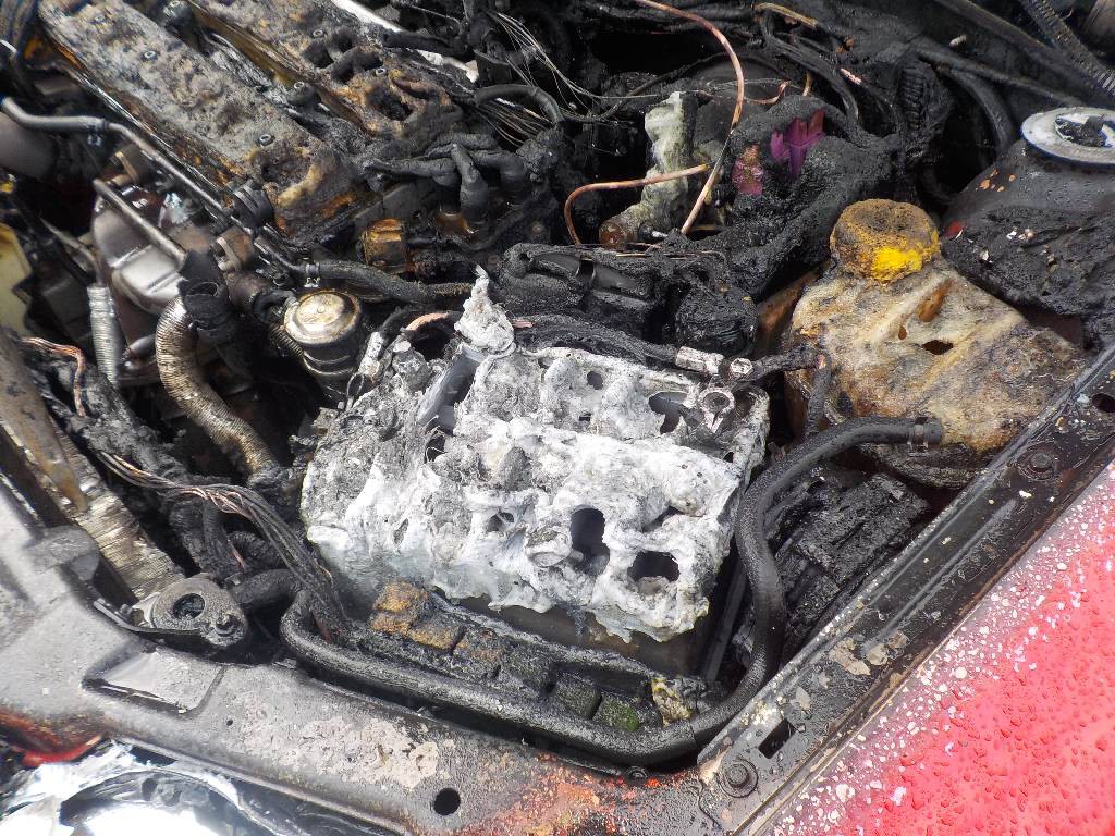 25 июля в 15:37 поступило сообщение о возгорании автомобиля на территории гаражного кооператива по улице Береговой в Бобруйске