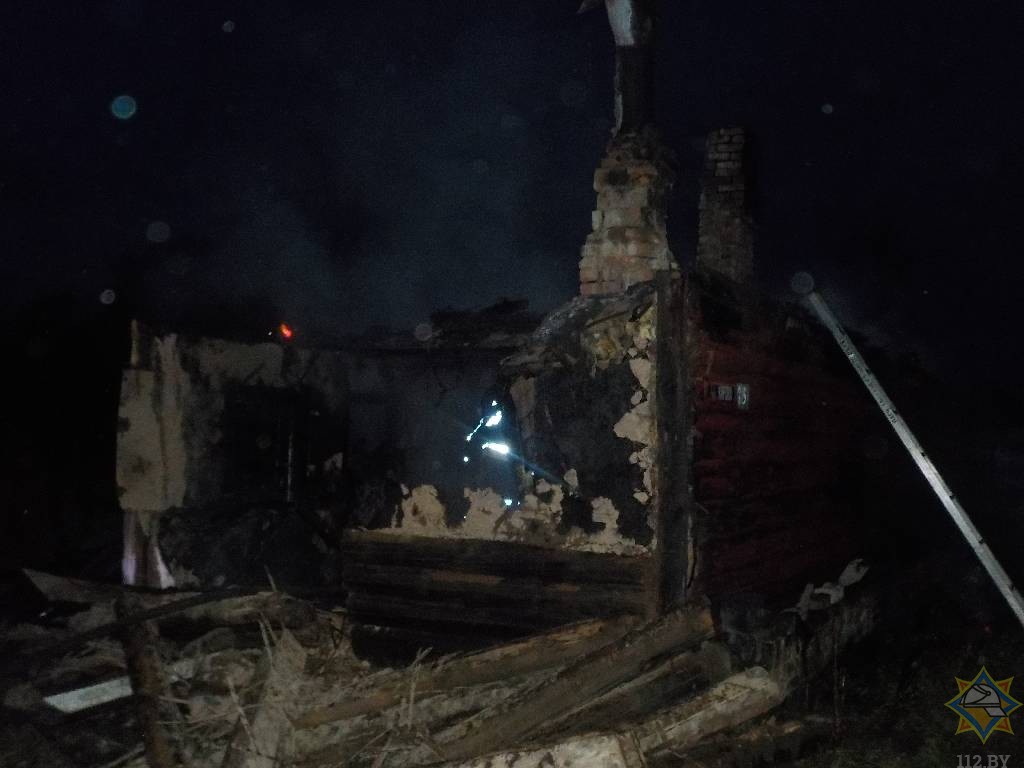 В нежилом доме в частном секторе Бобруйска найдено обгоревшее тело