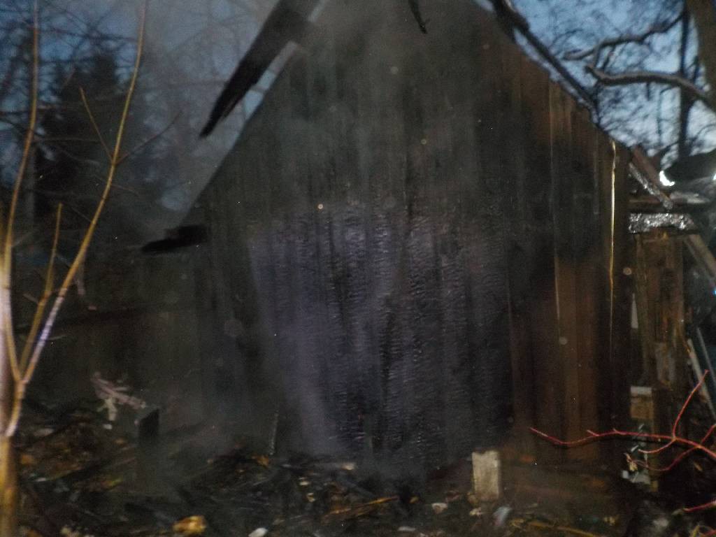 30 ноября 2018 года в 07-54 спасателям поступило сообщение о загорании хозяйственной постройки по переулку Пионерскому в г. Бобруйске.
