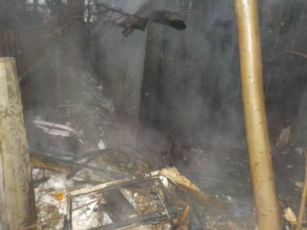 30 ноября 2018 года в 07-54 спасателям поступило сообщение о загорании хозяйственной постройки по переулку Пионерскому в г. Бобруйске.