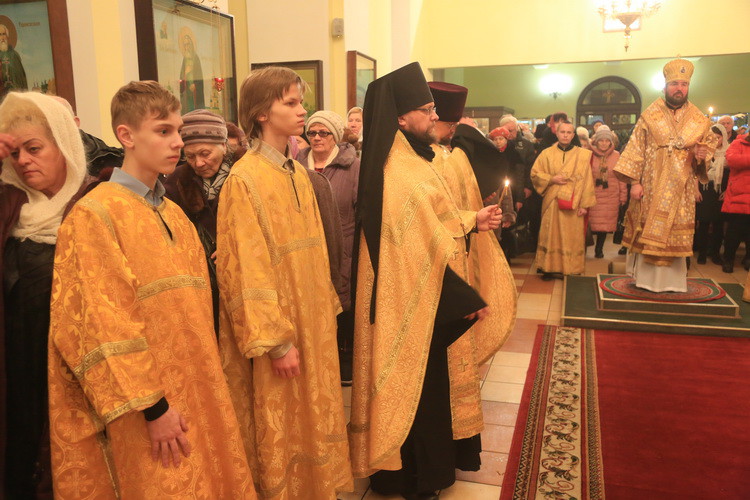 Всенощное бдение накануне престольного праздника кафедрального собора г. Бобруйска Всенощное бдение накануне престольного праздника кафедрального собора г. Бобруйска