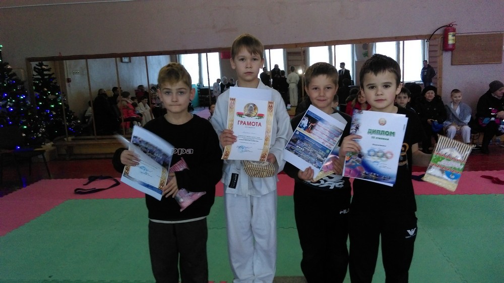 Соревнования по каратэ «Рождественские каникулы» прошли в Бобруйске