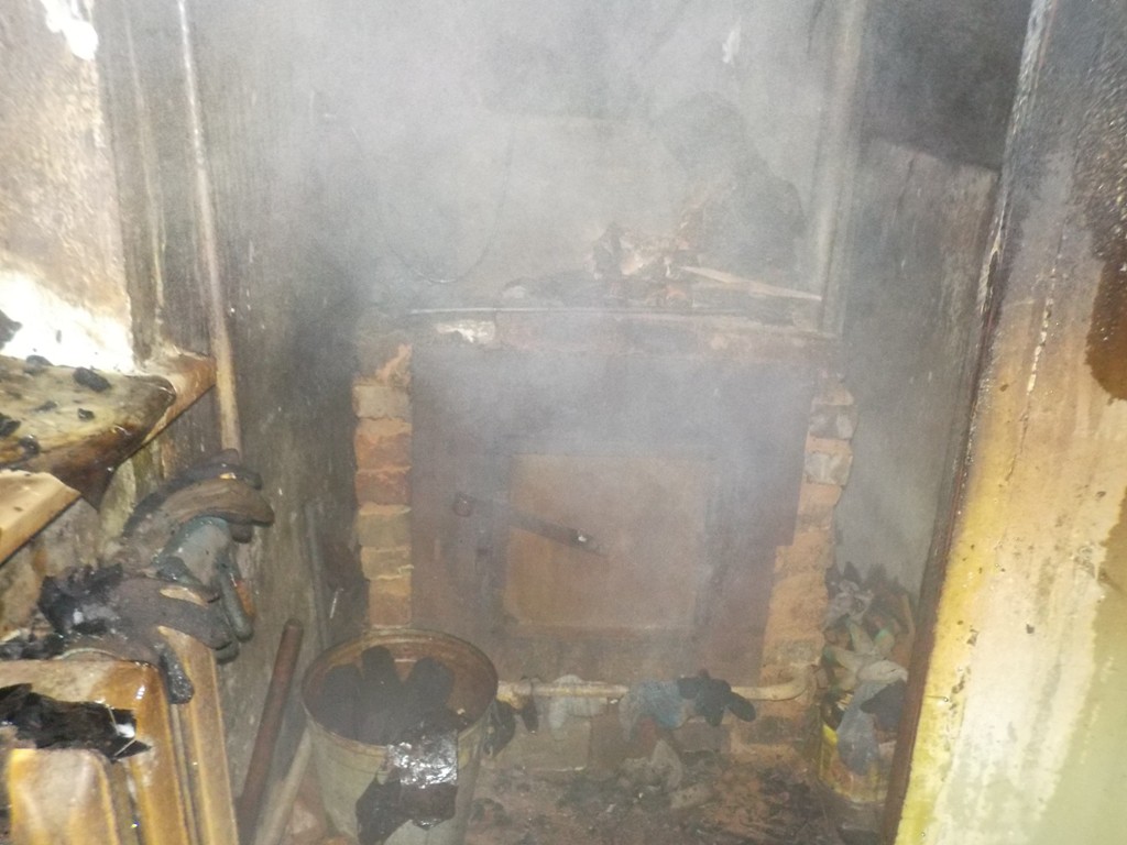 В Бобруйском районе первый пожар в 2019-м