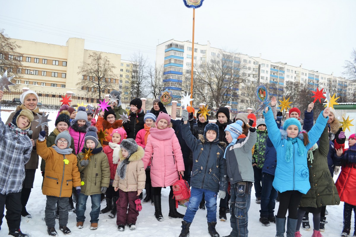 Рождественский городок в воскресной школе Рождественский городок в воскресной школе
