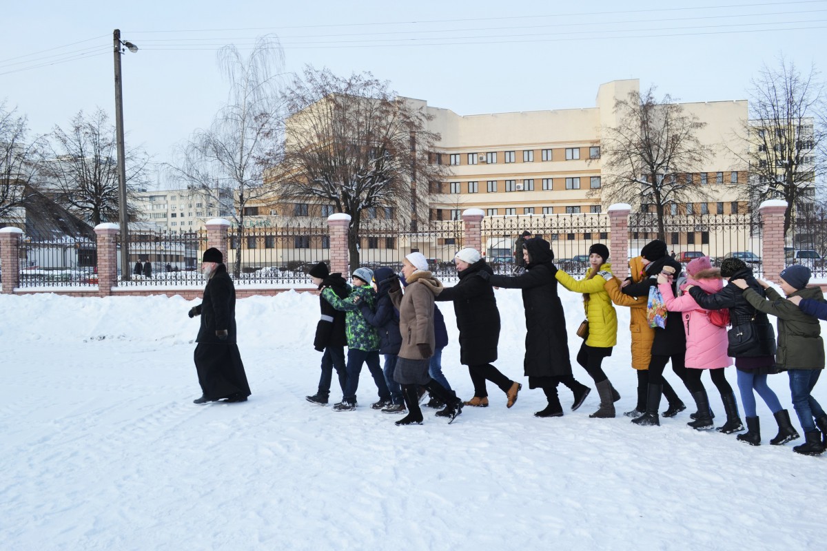 Рождественский городок в воскресной школе Рождественский городок в воскресной школе