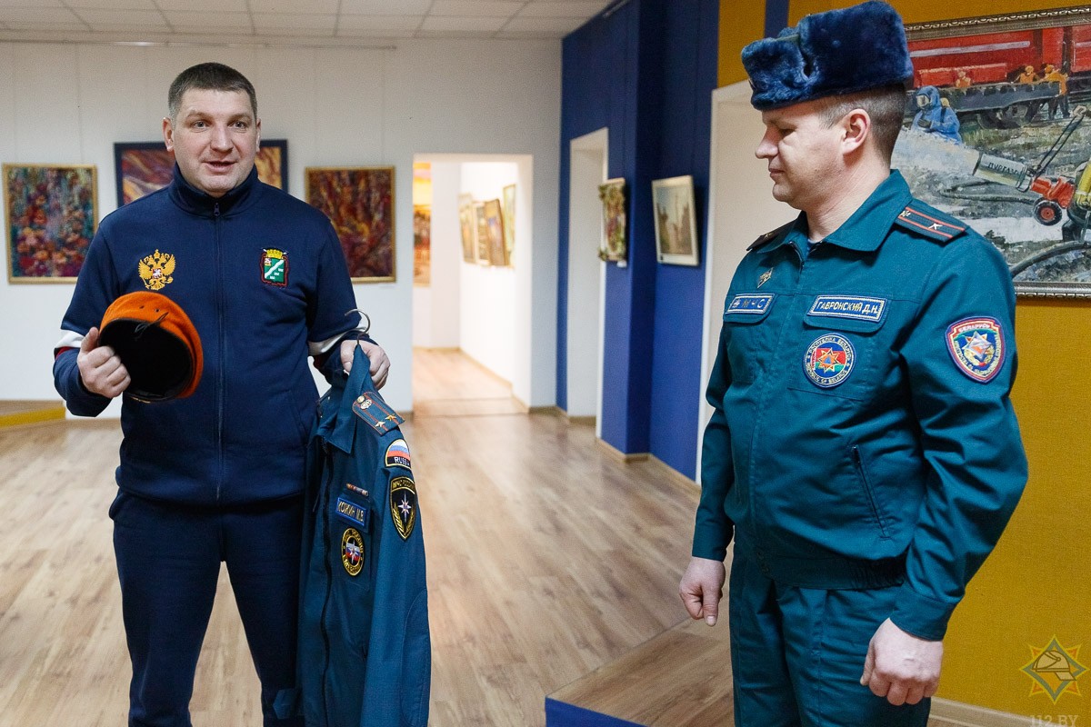 Спасатели из Наро-Фоминска пополнили бобруйскую коллекцию. Спасатели из Наро-Фоминска пополнили бобруйскую коллекцию.