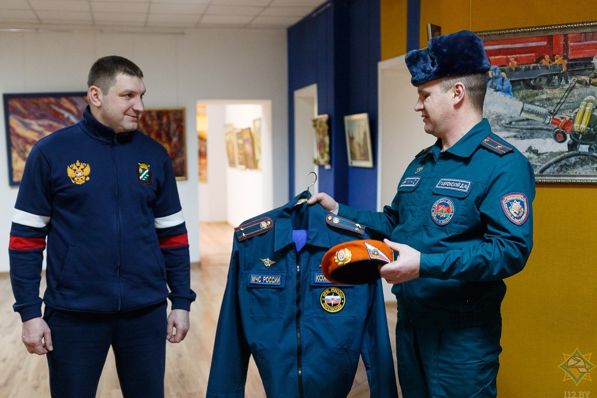 Спасатели из Наро-Фоминска пополнили бобруйскую коллекцию. Спасатели из Наро-Фоминска пополнили бобруйскую коллекцию.
