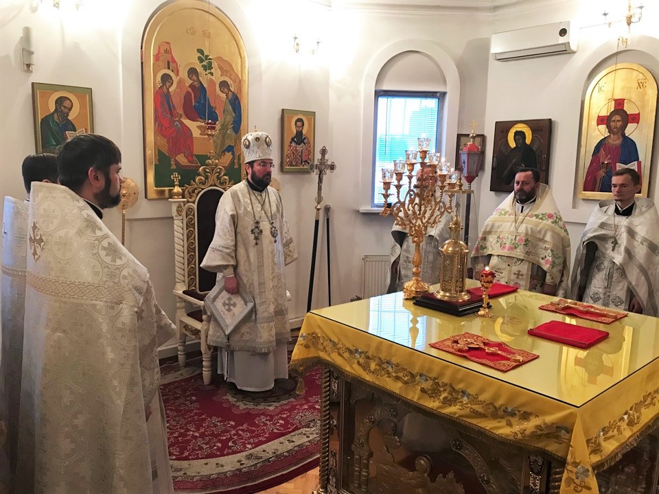 В Неделю 34-ю по Пятидесятнице епископ Серафим совершил Божественную литургию в Сретенском храме Бобруйска В Неделю 34-ю по Пятидесятнице епископ Серафим совершил Божественную литургию в Сретенском храме Бобруйска