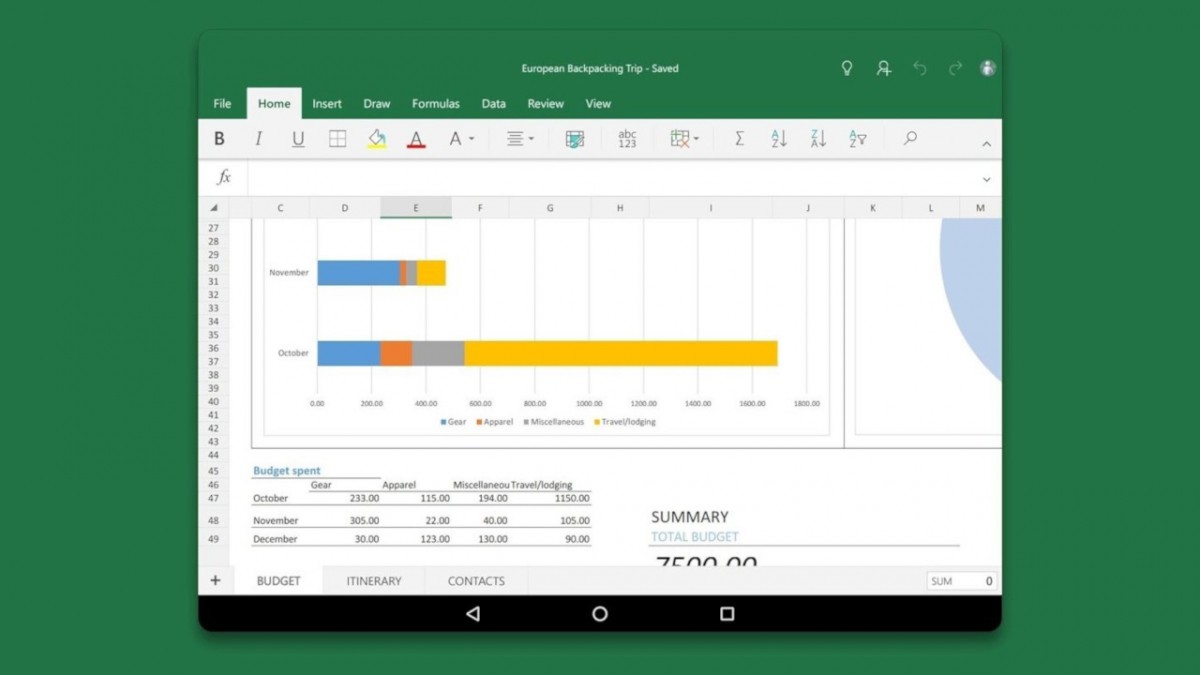 В мобильное приложение Excel Microsoft добавляет новую функцию В мобильное приложение Excel Microsoft добавляет новую функцию