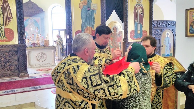 Совершена первая в текущем Великом посту Литургия Преждеосвященных Даров Совершена первая в текущем Великом посту Литургия Преждеосвященных Даров