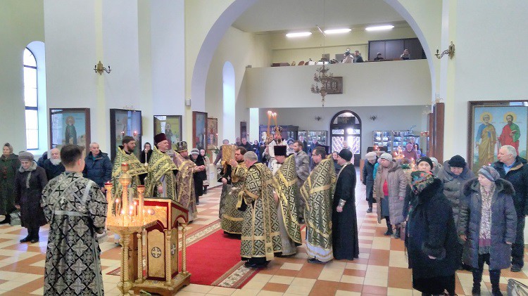 Совершена первая в текущем Великом посту Литургия Преждеосвященных Даров Совершена первая в текущем Великом посту Литургия Преждеосвященных Даров