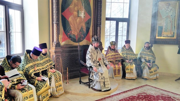 Совершена первая в текущем Великом посту Литургия Преждеосвященных Даров Совершена первая в текущем Великом посту Литургия Преждеосвященных Даров