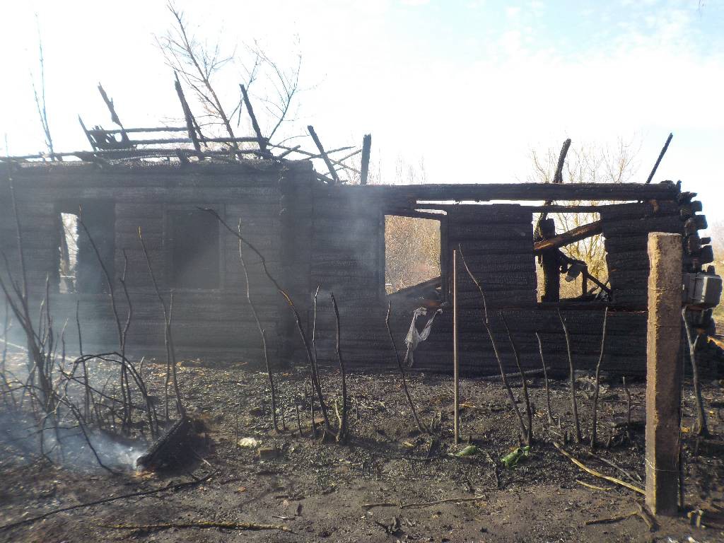 Пожар в Химовском сельсовете
