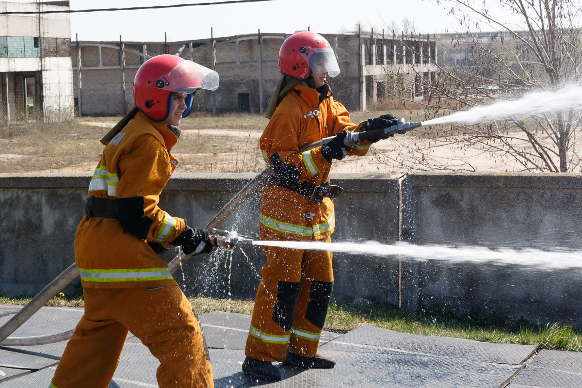 Слет юных спасателей пожарных.  Бобруйск