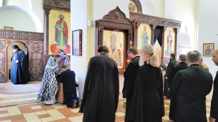 Епископ Серафим возглавил соборное служение духовенства Бобруйской епархии Епископ Серафим возглавил соборное служение духовенства Бобруйской епархии