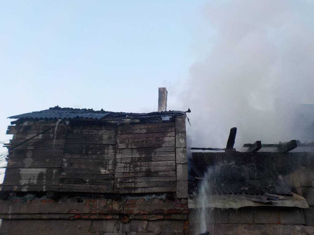 Ночной пожар в Бобруйске
