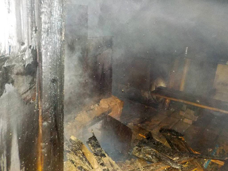 25 мая в 15-34 поступило сообщение о пожаре бани, расположенной по улице Строительная г.Бобруйска.
