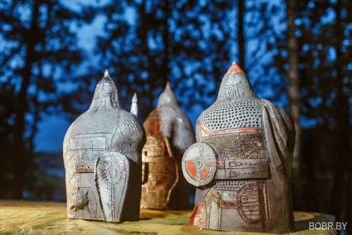 Огненное закрытие пленэра по керамике Арт-Жыжаль Огненное закрытие пленэра по керамике Арт-Жыжаль