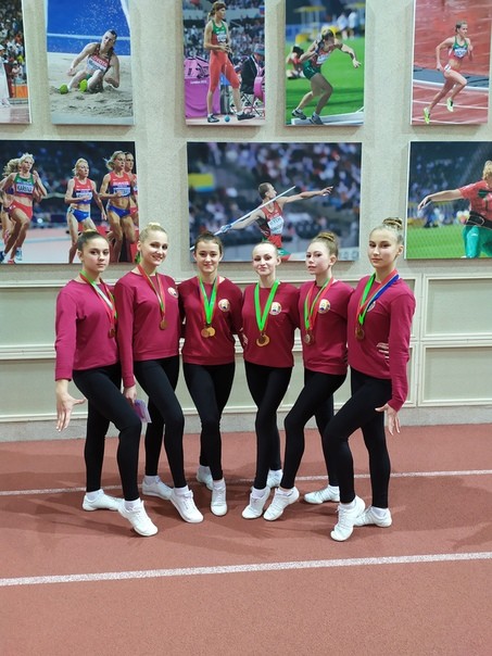 Медальный рекорд установили бобруйские гимнастки