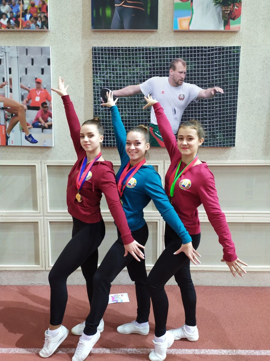 Медальный рекорд установили бобруйские гимнастки