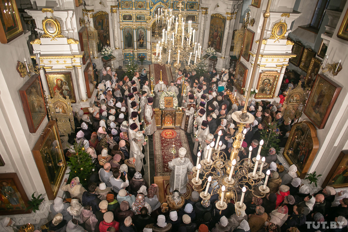 Отметить Рождество в Беларуси.