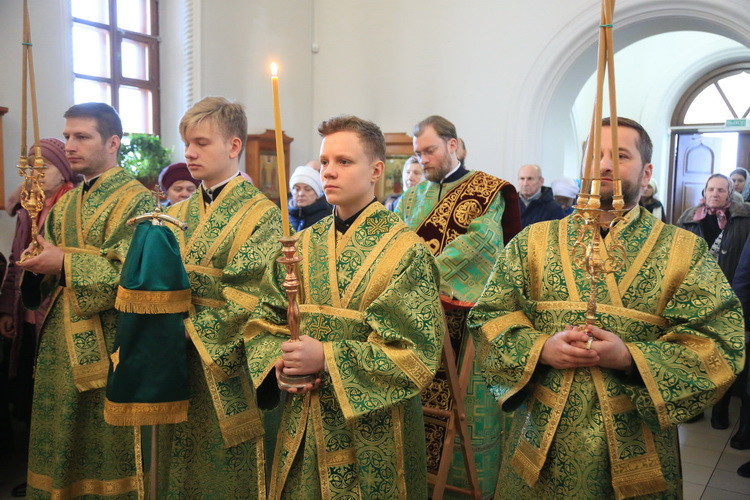 В Бобруйской епархии молитвенно отметили день Ангела правящего Архиерея В Бобруйской епархии молитвенно отметили день Ангела правящего Архиерея