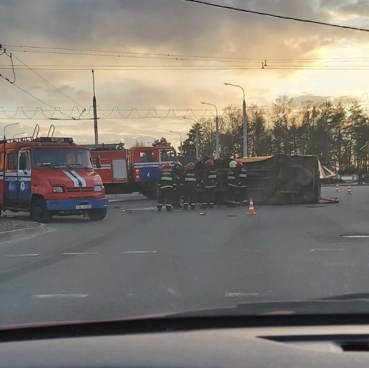 в бобруйске перевернулась маршрутка в бобруйске перевернулась маршрутка