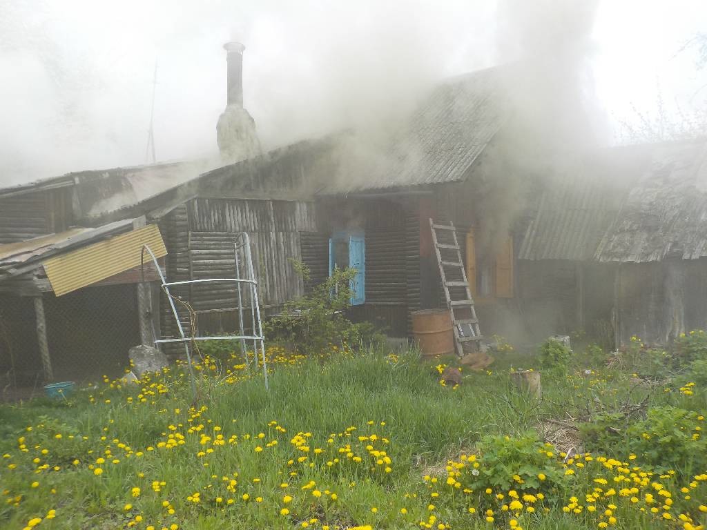 В Бобруйске на пожаре погиб мужчина