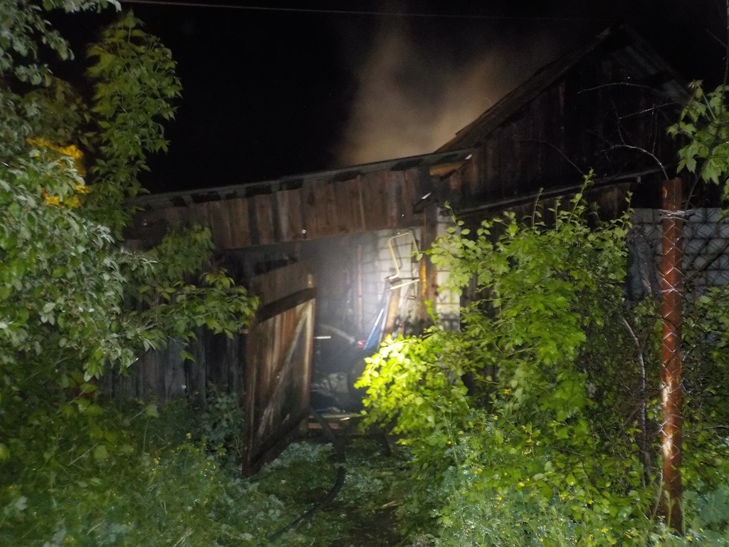 Пожар в Глуше: горел дом, возможен поджог