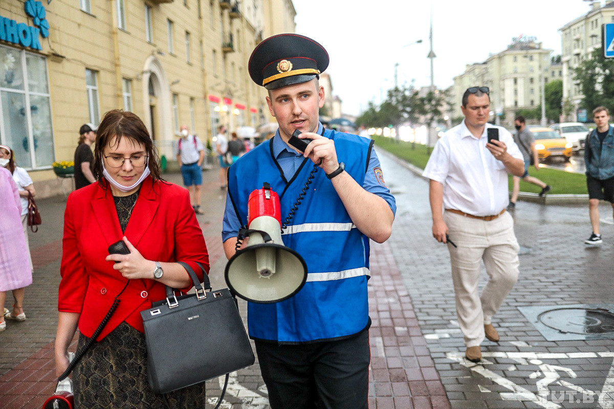 Цепь солидарности в Минске: акция длилась больше шести часов Цепь солидарности в Минске: акция длилась больше шести часов