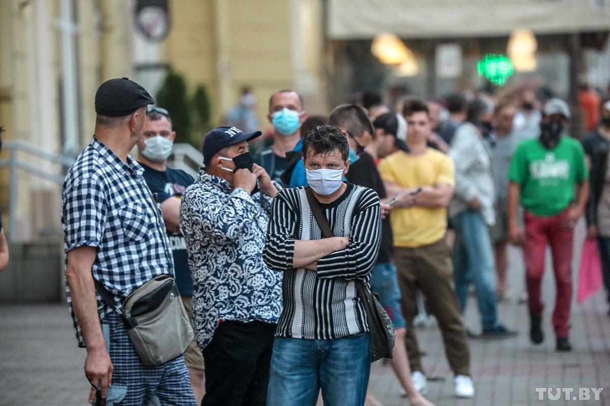 Цепь солидарности в Минске: акция длилась больше шести часов Цепь солидарности в Минске: акция длилась больше шести часов