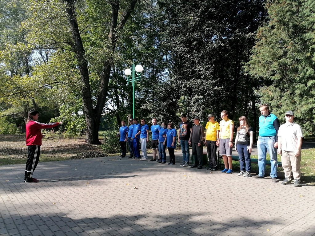 В Бобруйске прошли соревнования по пионерболу среди людей с инвалидностью